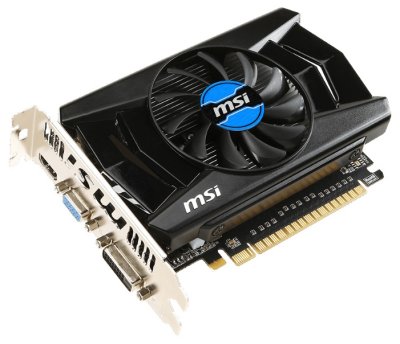  2Gb (PCI-E) MSI N740-2GD5  CUDA (GFN740, GDDR5, 128 bit, HDCP, VGA, DVI, HDMI, Retail)