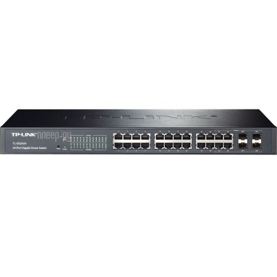 TP-LINK (TL-SG2424)   (20UTP 10/100/1000Mbps + 4Combo 1000BASE-T/SFP)