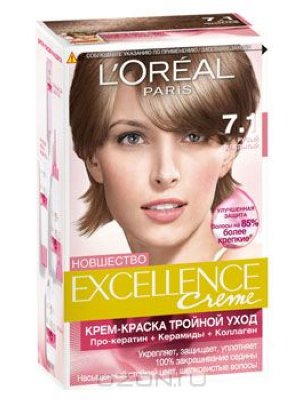 -   L"Oreal Paris Excellence  7.1  , 192 