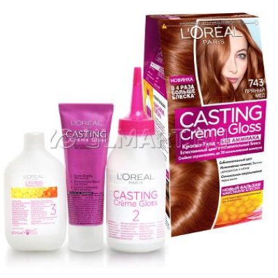 -   L"Oreal Paris Casting Creme Gloss  743  , 180 