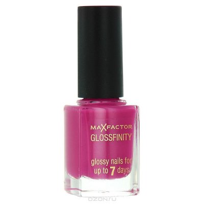    MAX FACTOR Glossfinity,  120 disco pink, 11 