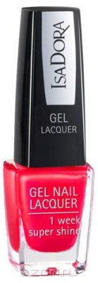 Isa Dora    "Gel Nail Lacquer", ,  226 Coral Crush, 6 