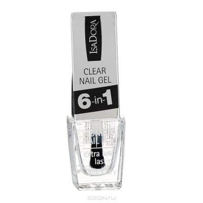 Isa Dora    "Wonder Nail - Clear Nail Gel", 6  1, , 6 