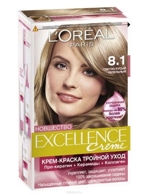 L"Oreal Paris Excellence    8.1 - , 270 