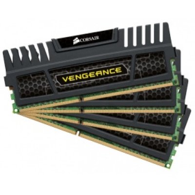   16Gb (4x4Gb) PC3-12800 1600MHz DDR3 DIMM Corsair 9-9-9-24 CMZ16GX3M4A1600C9B