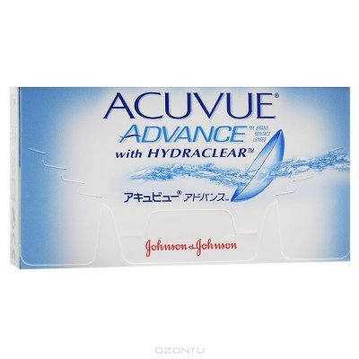 Johnson & Johnson   Acuvue Advance (6  / 8.3 / +2.25)