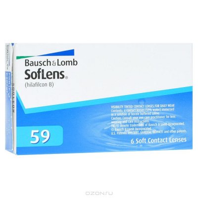 Bausch + Lomb   SofLens 59 (6  / 8.6 / +3.50)