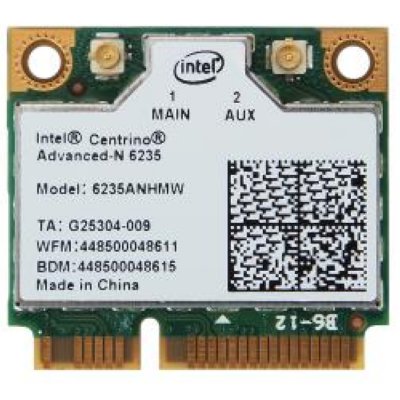  Intel (6235ANHMW) Intel Centrino Advanced-N 6235 mini PCI-E WiFi a/b/g/n (OEM)