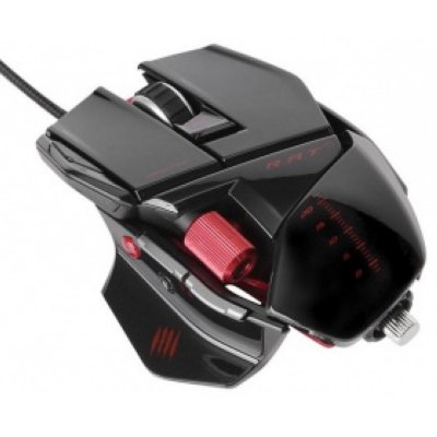 Mad Catz R.A.T 5  Laser Gaming USB, 5600 dpi, Gloss Black