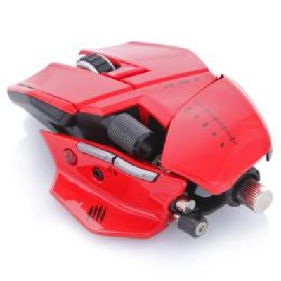  Saitek Mad Catz R.A.T.9 Gaming Mouse USB Gloss Red , 