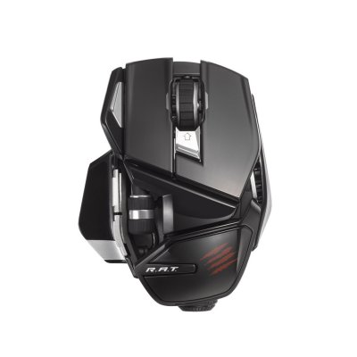  Mad Catz Office R.A.T. Bluetooth Laser Mouse Gloss Black 1800dpi (RTL) USB D20-MCB4372400C2