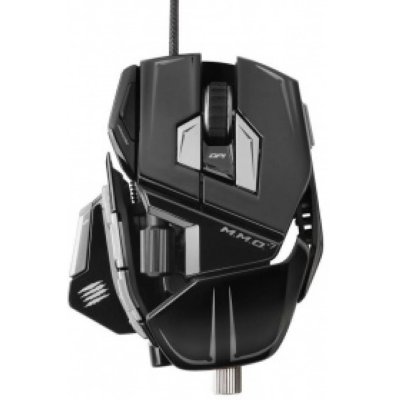 Mad Catz R.A.T 9  Wireless Laser Gaming USB, 6400 dpi, Gloss Black