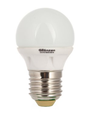  GLANZEN LED P45 E27 5W 2700K 220V LEW-0039-27