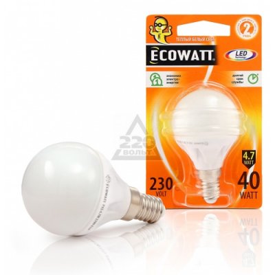   LED 5.5-40W E14 2700K 230V P45 CL ND_AP