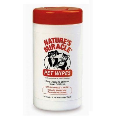    8in1 NM Pet Bath Wipes, 70 .