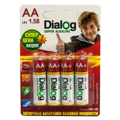  LR6/AA  Dialog LR6-4B 4 