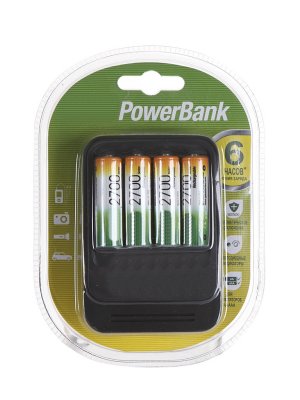  +    / (GP PowerBank PB570GS270-CR4) (4  AA, 2700 )