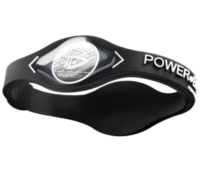 Power Balance  XS White Hologram Black/Black