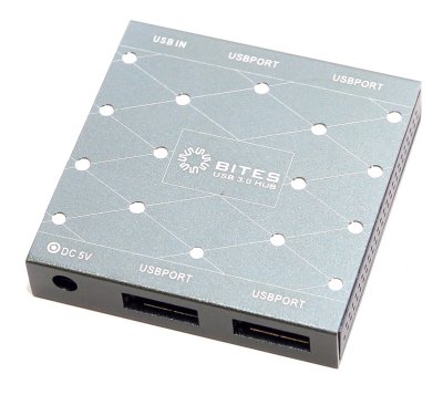  USB HUB 4  (5bites HB34-302PGY) ()