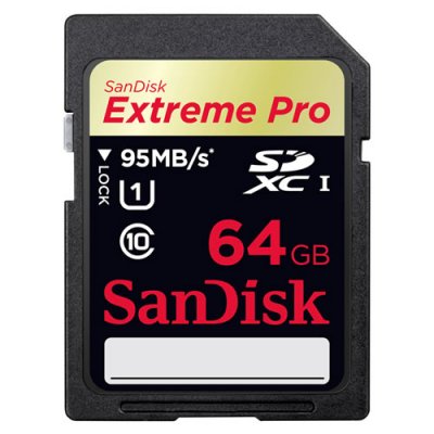   microSDXC SanDisk Extreme 64GB + SD  + Rescue Pro Deluxe (SDSDQXN-064G-G46A)