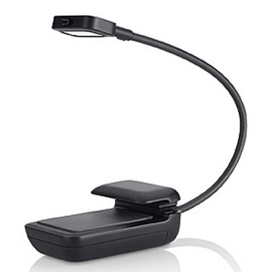  Nova 3 LED Reading Book Light Black