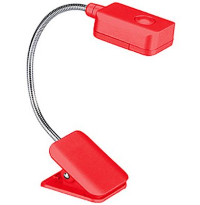  Nova MicroFlex Led Book Light Red