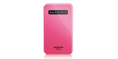  A-Data Power Bank PV100 4200mAh Pink APV100-4200M-5V-CPK