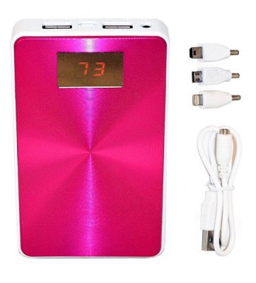  KS-is Power Bank KS-245 Red (2xUSB 2.1A, 13800mAh, 3 , , Li-lon)