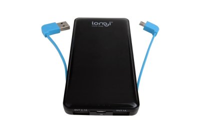  Lomui Power Bank L358 Fairy 6000 mAh Black