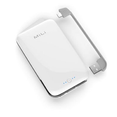  MiLi Power Crystal II HB-S05 5000 mAh White