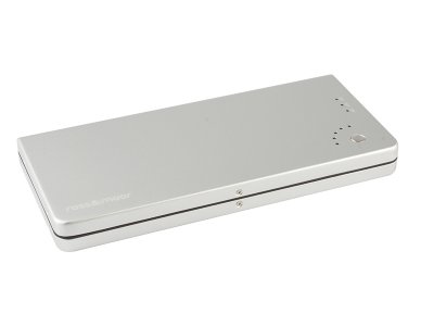  Ross&Moor PB-12000 (Silver) (2xUSB 2.1A, 12000mAh, DC 12-19V, 10 , Li-lon)