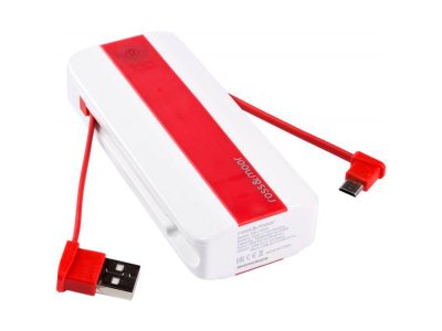  Ross&Moor PB-LS004 (Red) (USB 1A, 5200mAh, , Li-lon)