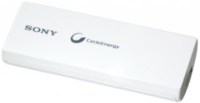  Sony CP-V3W USB Portable Charger 2800 mAh White