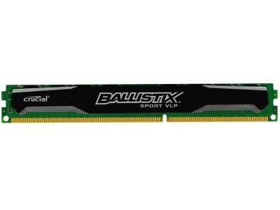   Crucial Ballistix Sport VLP PC3-12800 DIMM DDR3L 1600MHz CL9 - 8Gb BLS8G3D1609ES2LX0CE