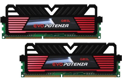   GeIL Evo Potenza DDR3 2400MHz DIMM Dual Channel - 16Gb KIT (2x8Gb) GPB316GB2400C11BDC