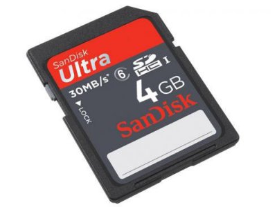   4Gb - Sandisk Class 6 - Secure Digital SDSDH-004G-B