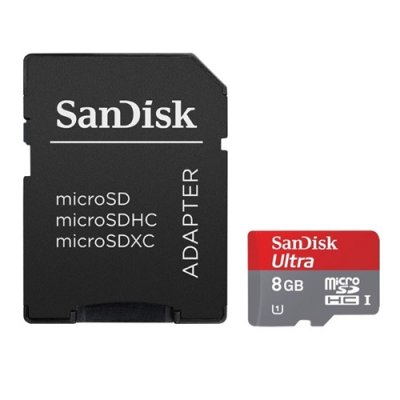   8Gb - Sandisk Ultra Imaging - Micro Secure Digital HC Class 10 SDSDQUI-008G-U46  