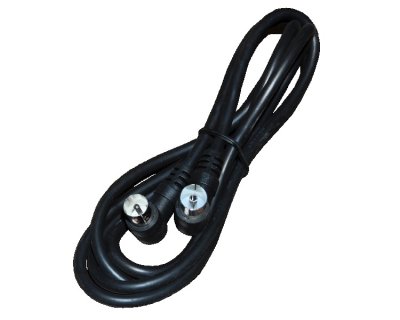  Rexant Plug TV - Jack TV 1.5m  Black 18-0012-01