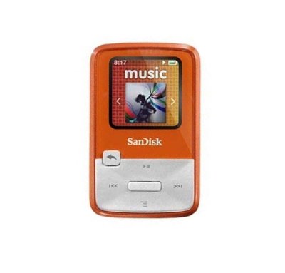  SanDisk Sansa Clip Zip - 4Gb Orange SDMX22-004G-E46O