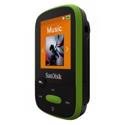  SanDisk Clip Sports - 8Gb Lime SDMX24-008G-G46L