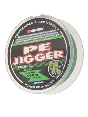   Siweida Pe Jigger 0,1 100m 5.50Kg Green