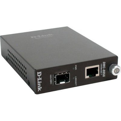  D-Link (DMC-805G) 1000Base-T to 1000BASE-SX/LX Media Converter (1UTP, 1SFP)