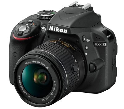  Nikon D3300 Kit 18-55 mm VR AF-P Black