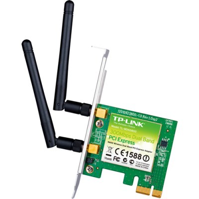 TP-LINK TL-WDN3800 PCI-E 802.11n, 300 /, 2,4  5 ,   