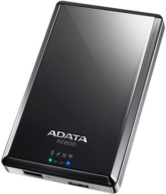   A-DATA DashDrive Air AE800 (500 Gb, SDHC/USB 3.0, Wi-Fi, 5200 mAh)