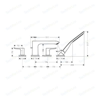    Hansgrohe Metris  4  (31442000)