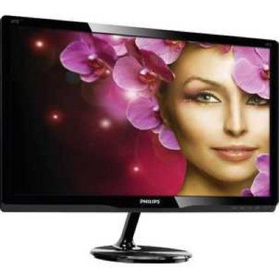  23.6" Philips 247E4LHSB/01 Black (LED, LCD, Wide, 1920x1080, 5 ms, 170/160, 250 cd/m, 20M: