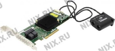  Adaptec RAID 7805Q ASR-7805Q Single PCI-E x8, 8-port SAS/SATA, RAID 0/1/1E/10/5/6/50/60/J