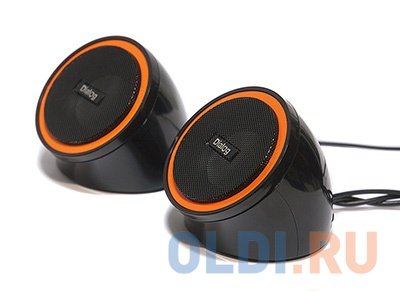  Dialog Colibri AC-35UP BLACK-ORANGE - 2.0, 6W RMS, ,   USB