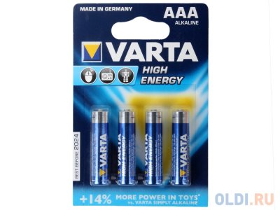  VARTA High Eneargy AAA . 4 04903121414